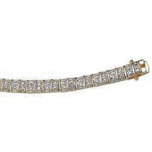  Genuine Diamond Highlight Tennis Bracelet Jewelry