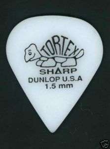 Dunlop Tortex Sharp Flatpick 1.5mm   Pack of 6  