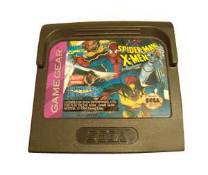 Spider Man    X Men Arcades Revenge Sega Game Gear  