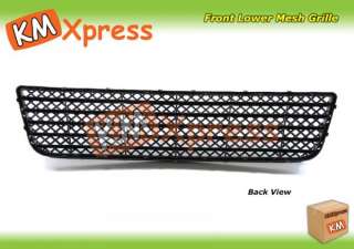 Chevy 06 09 Impala Impala SS LT Front Lower Mesh Grille Satin Black 