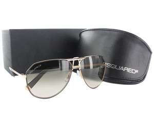 NEW Dsquared DQ0056 50F Gold Brown/ Gradient Sunglasses  