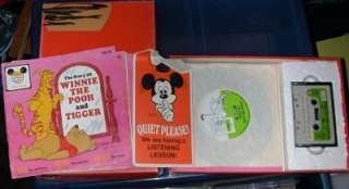 Disney Read Along Kit   Winnie The Pooh (1970)  