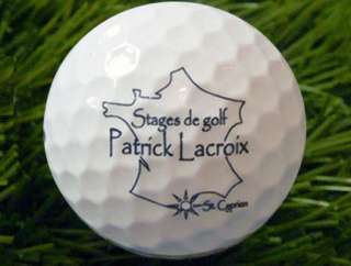 STAGES de GOLF PATRICK LACROIX Logo Golf Ball  