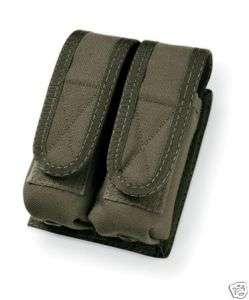 BLACKWATER DOUBLE 40/37mm POUCH 02470 BLK MOLLE ATTACH  