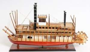 King Mississippi Paddlewheel Steamboat River Boat 30  