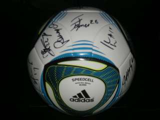 Columbus Crew MLS Team Autographed Soccer Ball 2011 Proof /COA was $ 