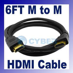 FT 1.8m Gold HDMI M/M Male AV Video Cable 1080p HDTV  