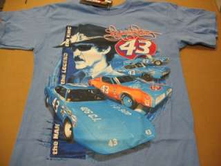   Richard Petty #43 Vintage Car T Shirt   Checkered Flag Sports  