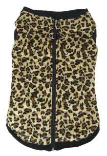  Leopard Camouflage Warm Winter Vest Clothes For Big Dog 
