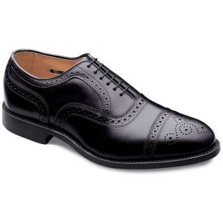 Allen Edmonds Mens Strand Black Custom Calf Shoe 6115  