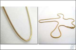 o772   BRAND NEW 18K SOLID YELLOW GOLD CHAIN NECKLACE  
