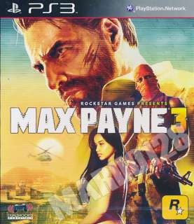 MAX PAYNE 3 PS3 GENUINE VIDEO GAME ROCKSTAR BRAND NEW SEALED  