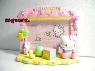 Sanrio Baby Hello Kitty 3D ceramic 4 x6 4R Photo Frame  