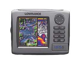 Lowrance HDS 5 83/200 kHz Color GPS/Kartenplotter/Echolot Kombigerät 