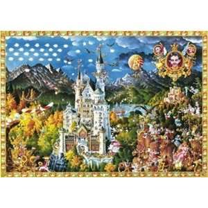 Puzzle Ryba, Bavarian Dream   4000 Teile, gelegte Größe 96 x 136 cm 