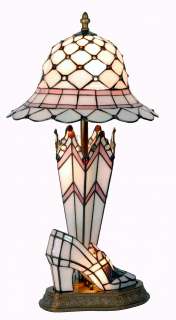 Tiffanylampe Tiffany Uhr Lampe Tischlampe  