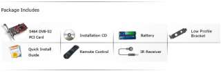 TeVii S464 DVB S2 HDTV Tuner, new Version 2.0, DiseqC, MCE, Linux 