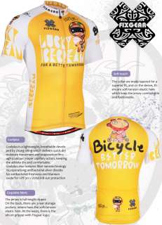 mens cycling jersey top gear cyclist road bike shortsleeve yellow 