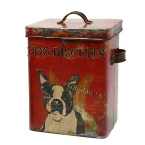 Blechdose Dose Aufbewahrung HundefutterDog Biscuits  