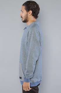 Freshjive The STD Henley Sweatshirt in Blue Jay  Karmaloop 