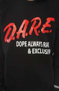 Twisted Mongoose DARE To Be Fly CrewneckBlack  Karmaloop   Global 