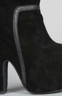 Jeffrey Campbell The Whomp Boot in Black Suede  Karmaloop 