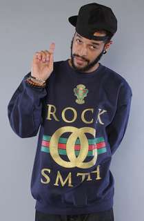 RockSmith The OG Crewneck Sweatshirt in Navy  Karmaloop   Global 