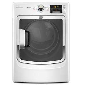 Maytag Maxima 7.4 cu. ft. Electric Steam Dryer in White MED6000XW at 