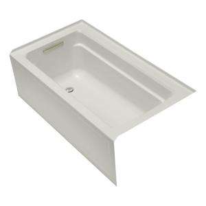   Hand Drain Acrylic Bathtub in Ice Gray K 1123 LA 95 