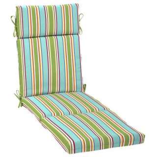 Arden Beach Stripe Chaise Cushion  DISCONTINUED JA34853B 9D1 at The 