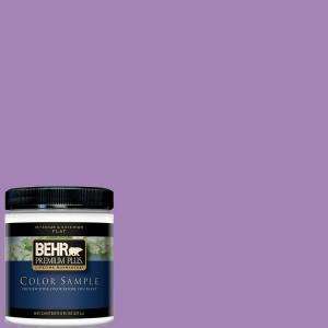 BEHR Premium Plus 8 oz. Daylight Lilac Interior/Exterior Paint Tester 