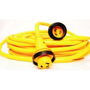 Rodale 25 ft. 10/3 Marine Power Cord with Locking Ring C12530L25Y at 