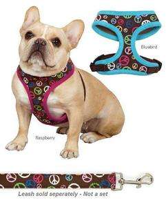 PEACE OUT Soft Dog Harness ALL SIZES/COLORS Comfort Walking Vest Cool 