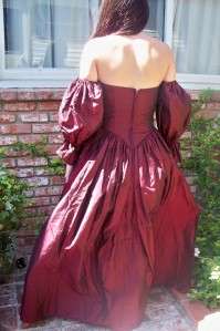   50S TAFFETTA PROM/PARTY DRESS BALL GOWN fun sleeves  