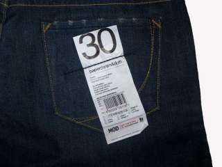 Paper Denim Jeans Super Low 5 Flare MOD Vintage Sz 30 {  