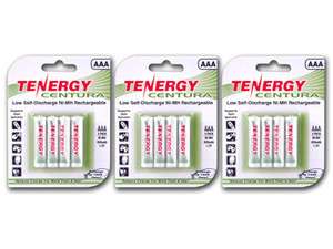 Cards 12 AAA LSD Nimh Rechargeable Batteries 844949020480  