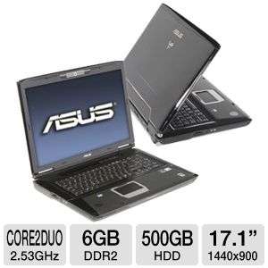 Asus G71GX RX05 Refurbished Notebook PC   Intel core 2 Duo P8700 2 