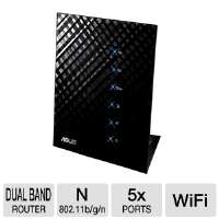 ASUS RT N56U Ultra Slim True Dual N Gigabit Wireless Router   Wireless 