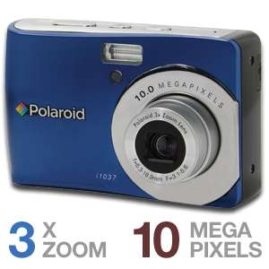 Polaroid i1037 Digital Camera   10 Megapixel, 2.7 TFT LCD, 3x Optical 