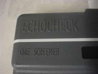 Echocheck Hand held ILO OAE Screener Otodynamics Audiology  