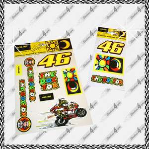 VALENTINO ROSSI RACING AUFKLEBER Sets * 46 THE DOCTOR  