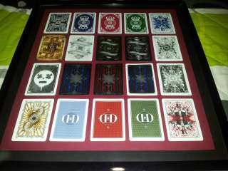 Rare Playing Cards Collection Red Artifice Gold Arcane Smoke & Mirrors 