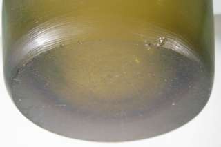 Paolo Venini Attr Golden Inciso Glass Vase 15 in 39 cm  