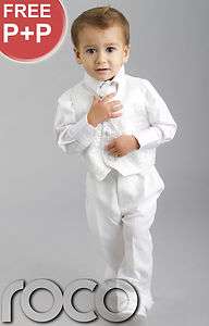 Baby Jungen Weißer Festlicher Anzug Mit Weste Taufe Hochzeit Page 