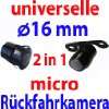 micro 16 mm universelle Rückfahrkamera 170 Grad Installation 2 