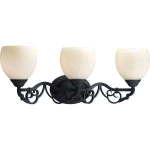 Thomasville Lighting Meeting Street Collection Forged Black 3 light 