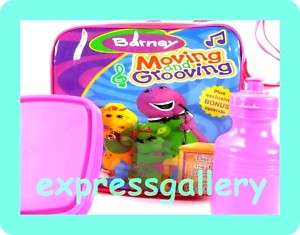NEW Barney Lunch bag ( lunch box & water bottle )  