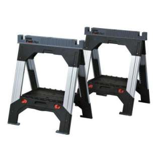 FATMAX 33 in. Adjustable Folding Sawhorse 011031S 