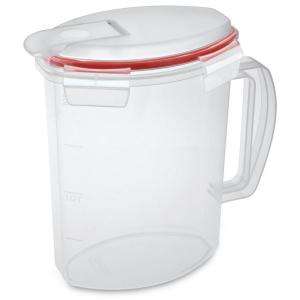 Sterilite Ultra Seal 2.2 quart Pitcher (6 Pack) 03706606 at The Home 