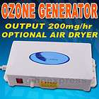  Generator Water Air Cleaner Purifiers 03 Ozonizer Sterilizer 220V 18W
